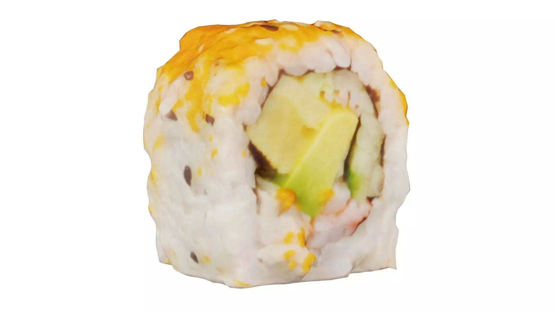 Sushi 02 Low-poly 3D model_0