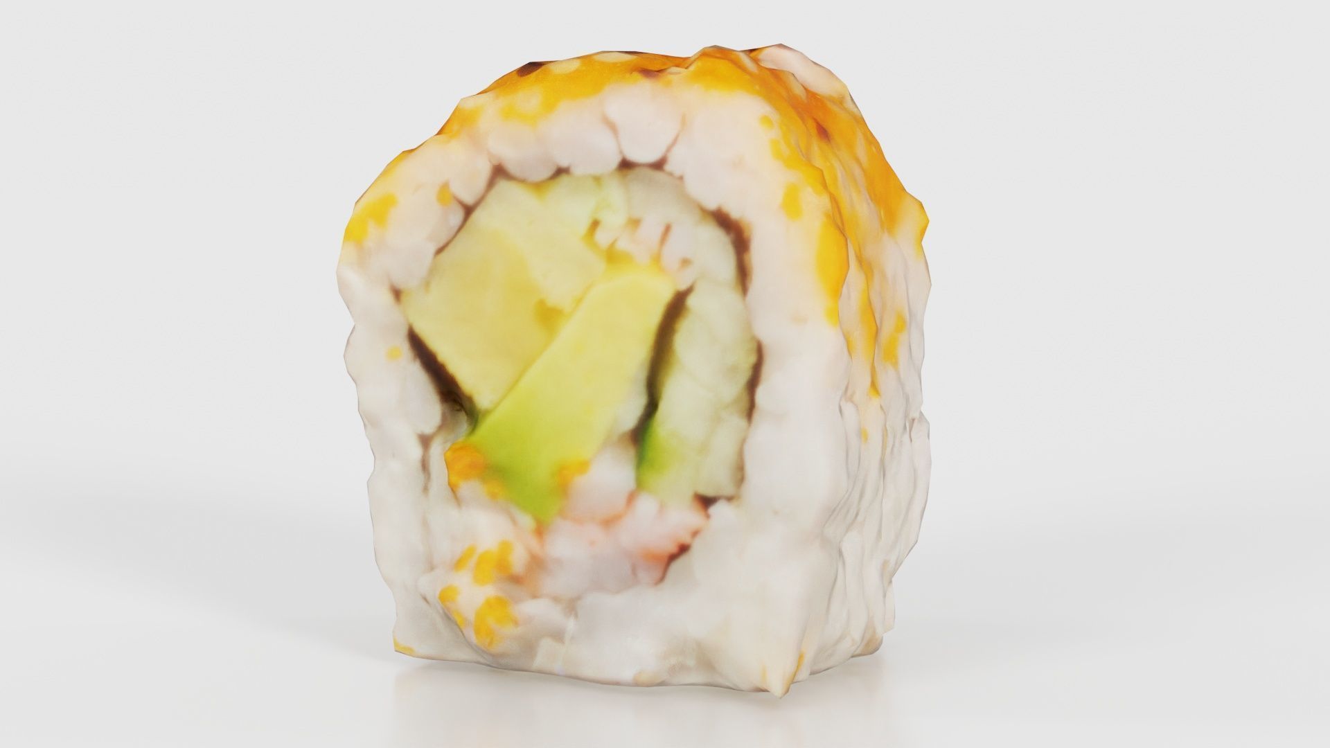 Sushi 02 Low-poly 3D model_25