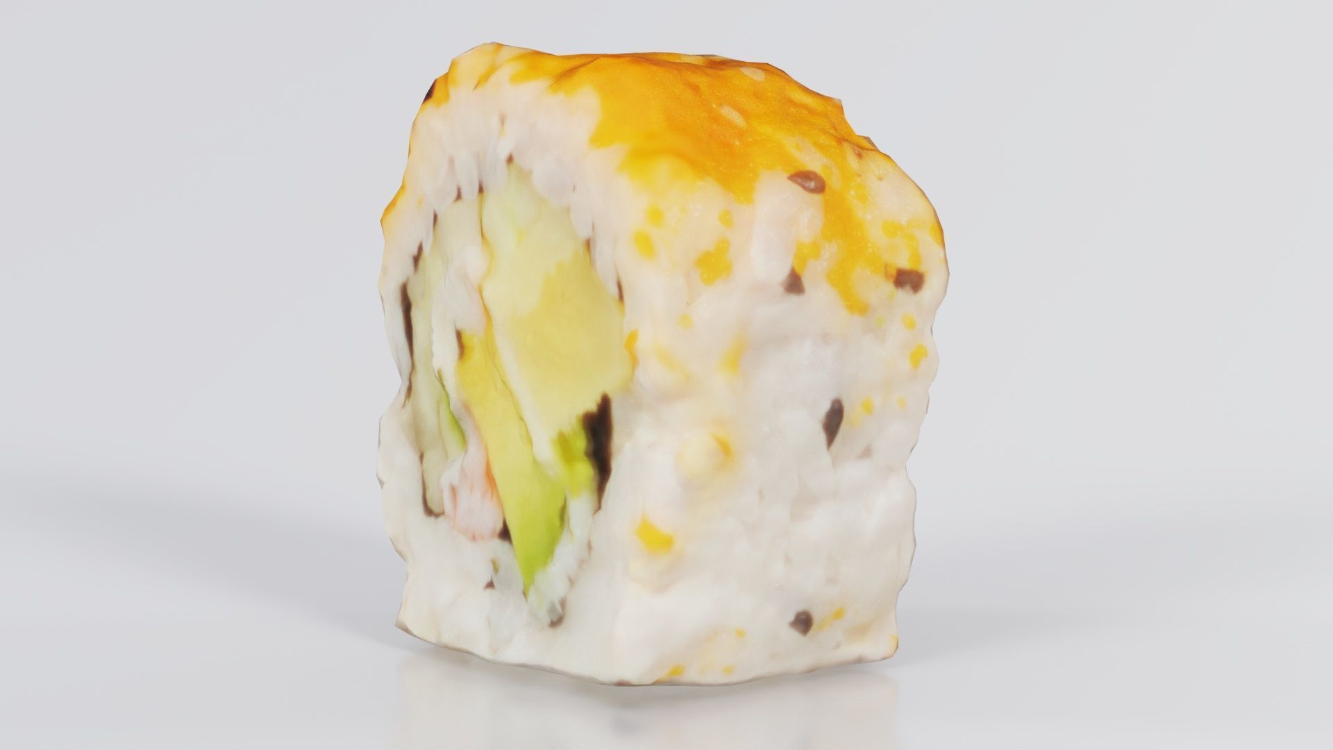 Sushi 02 Low-poly 3D model_8