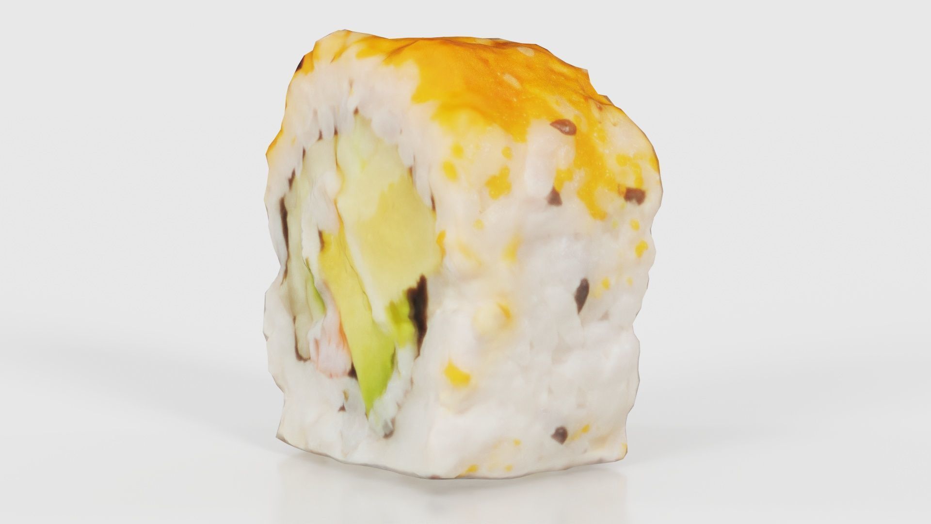 Sushi 02 Low-poly 3D model_18