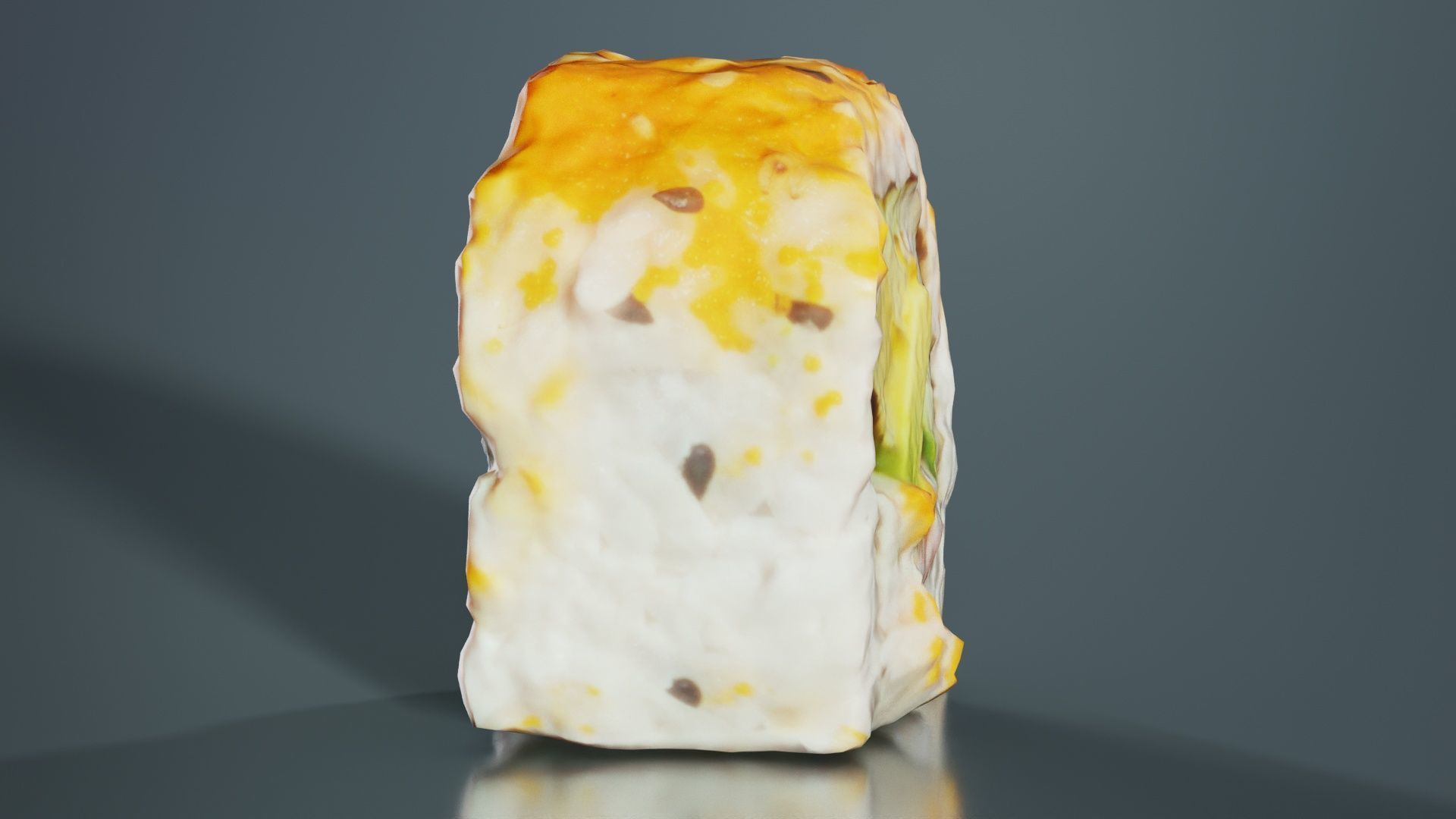 Sushi 02 Low-poly 3D model_3