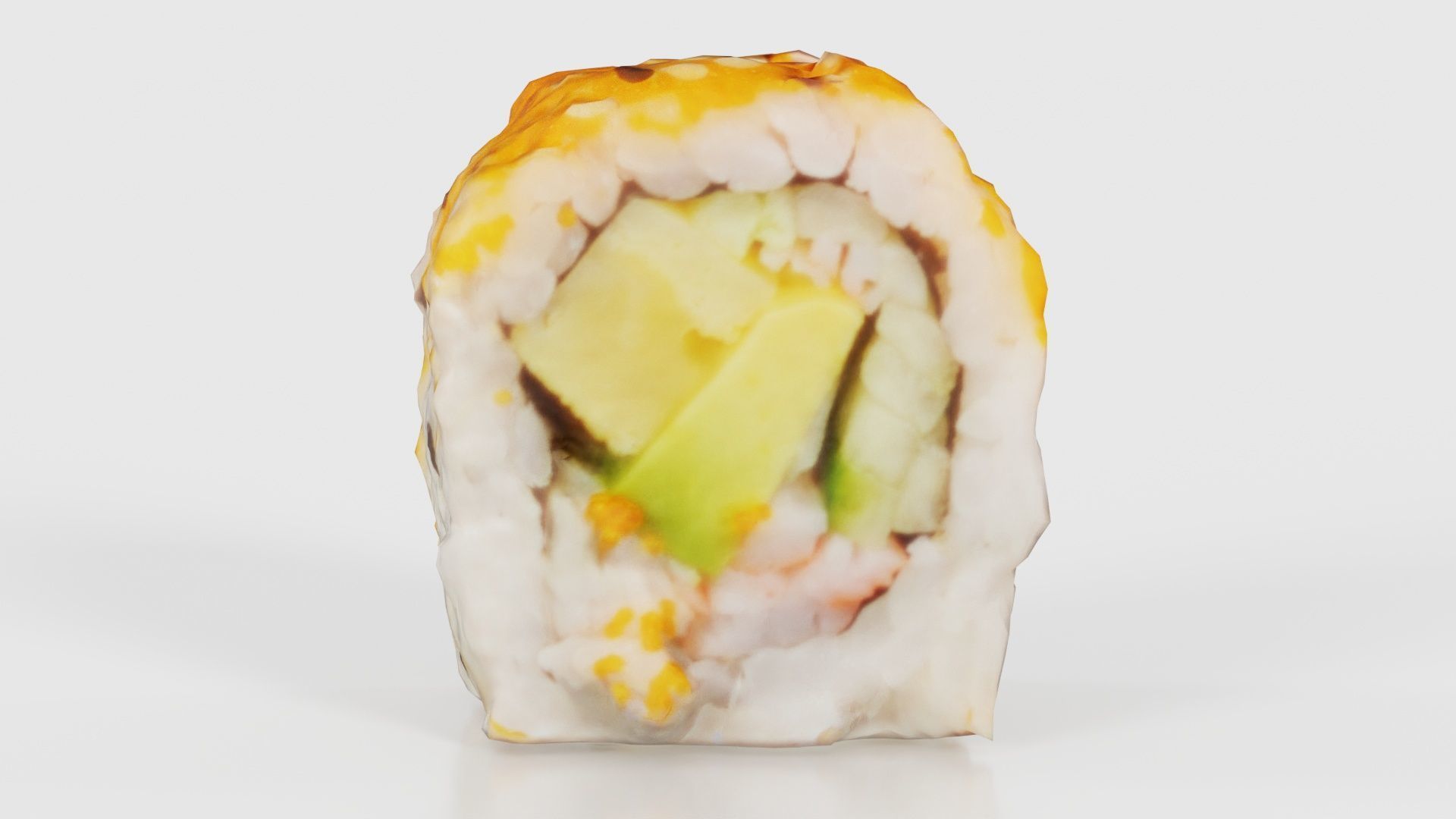 Sushi 02 Low-poly 3D model_26