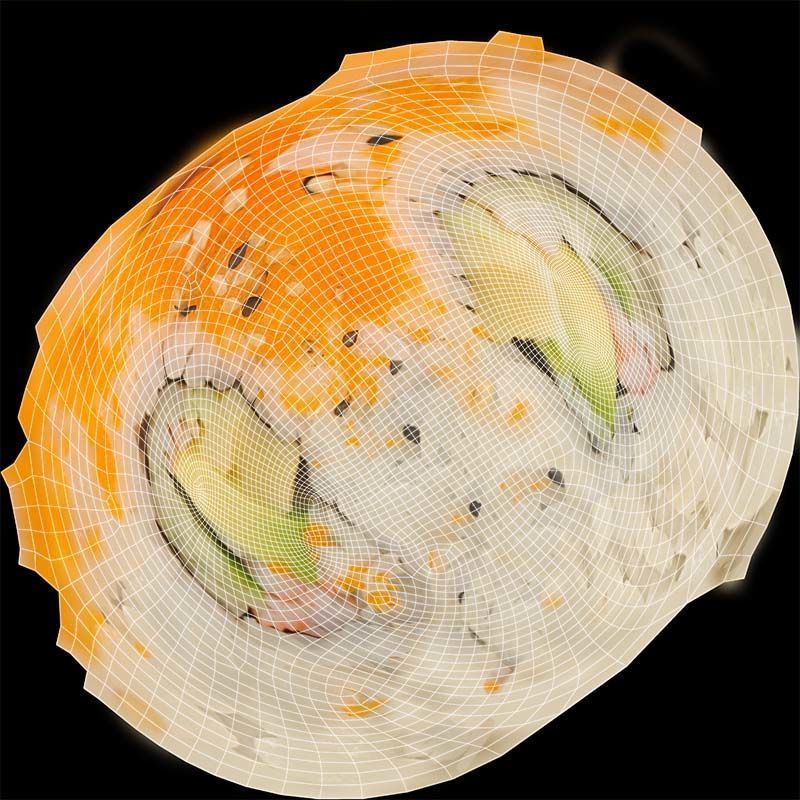 Sushi 02 Low-poly 3D model_14