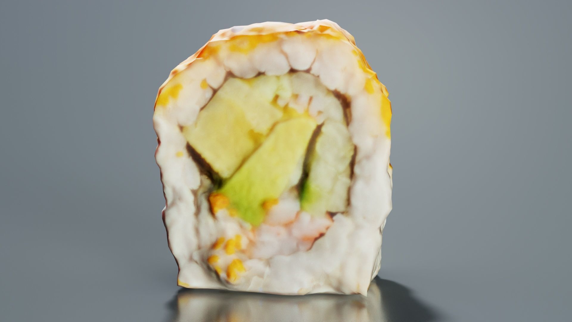 Sushi 02 Low-poly 3D model_5