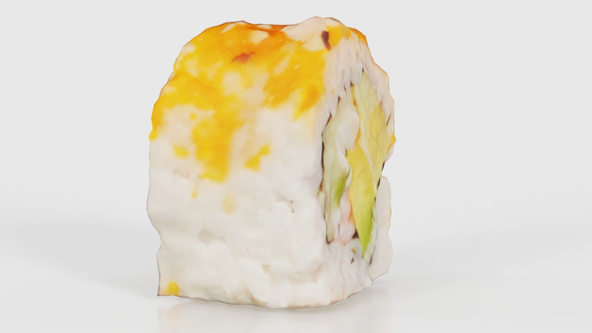 Sushi 02 Low-poly 3D model_22