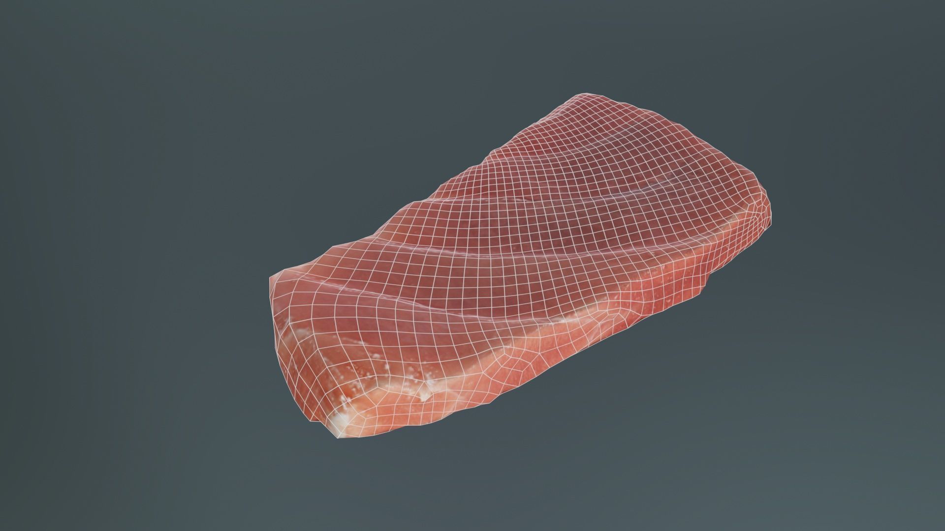 Sushi 03 Low-poly 3D model_10