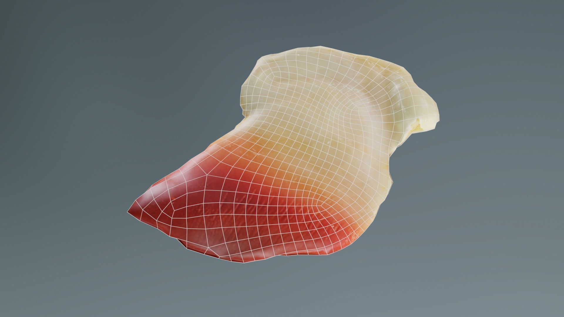 Sushi 04 Low-poly 3D model_9