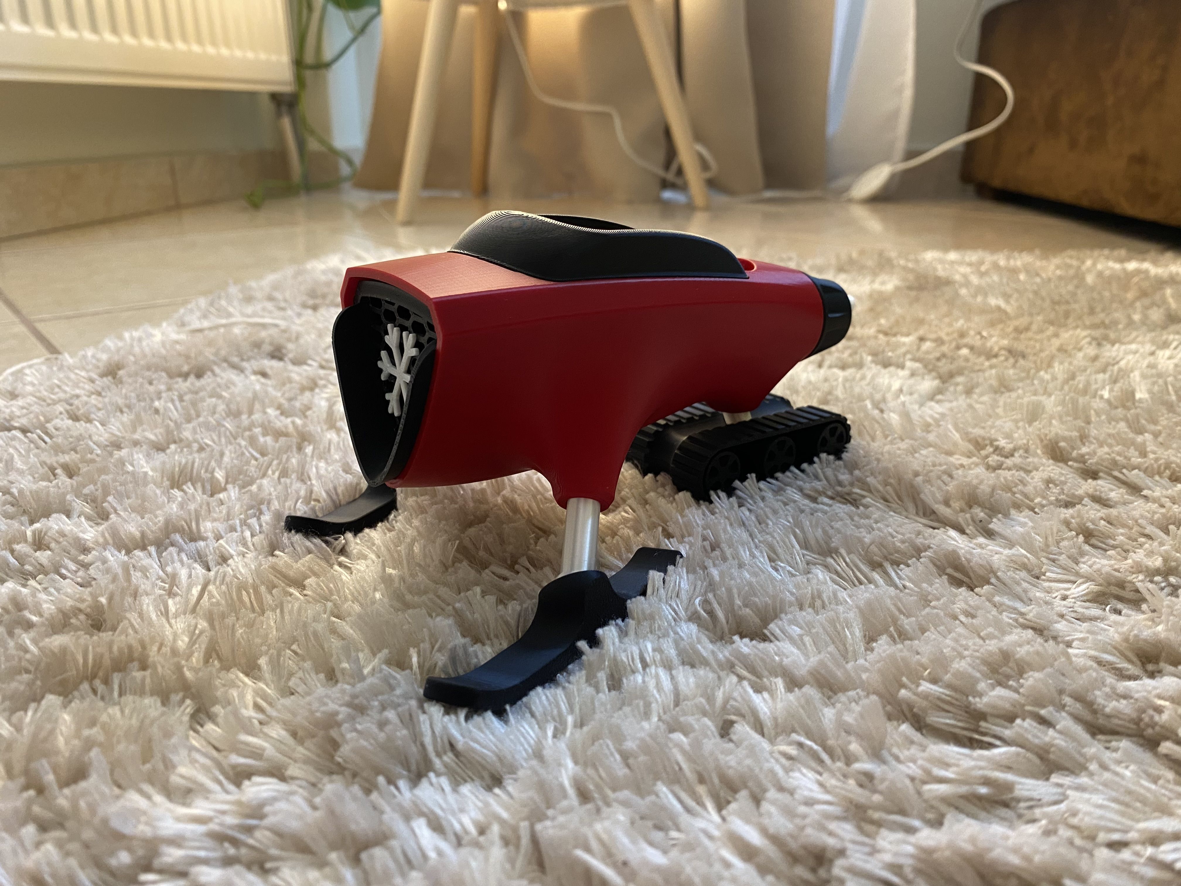 Christmas Winter Santa Sleigh 3D print model_9