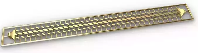 Gold bracelet chains new collection 31-32 3D print model