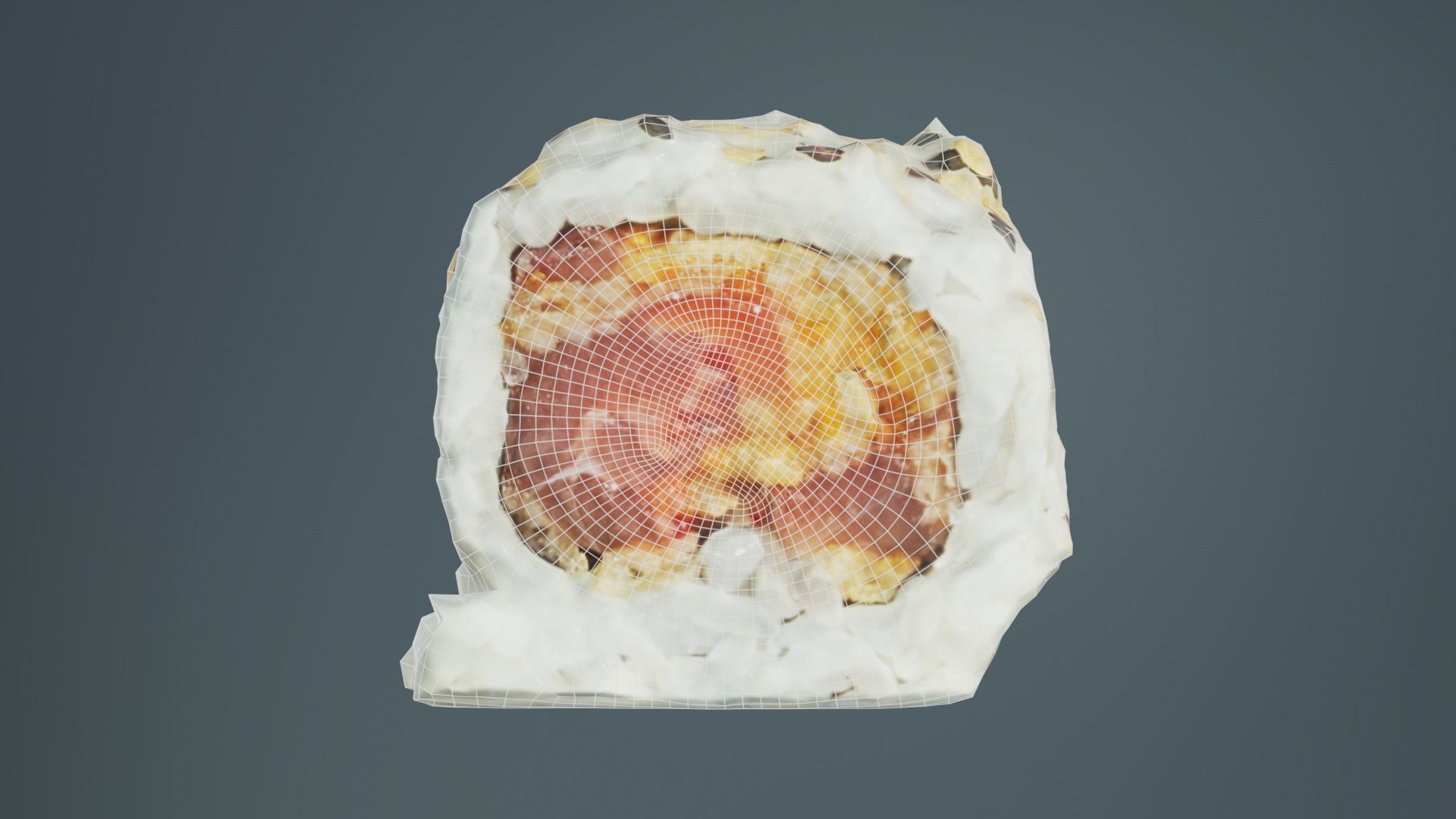 Sushi 05 Low-poly 3D model_9