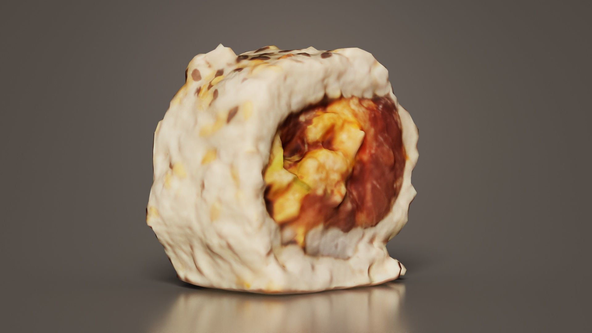 Sushi 05 Low-poly 3D model_6