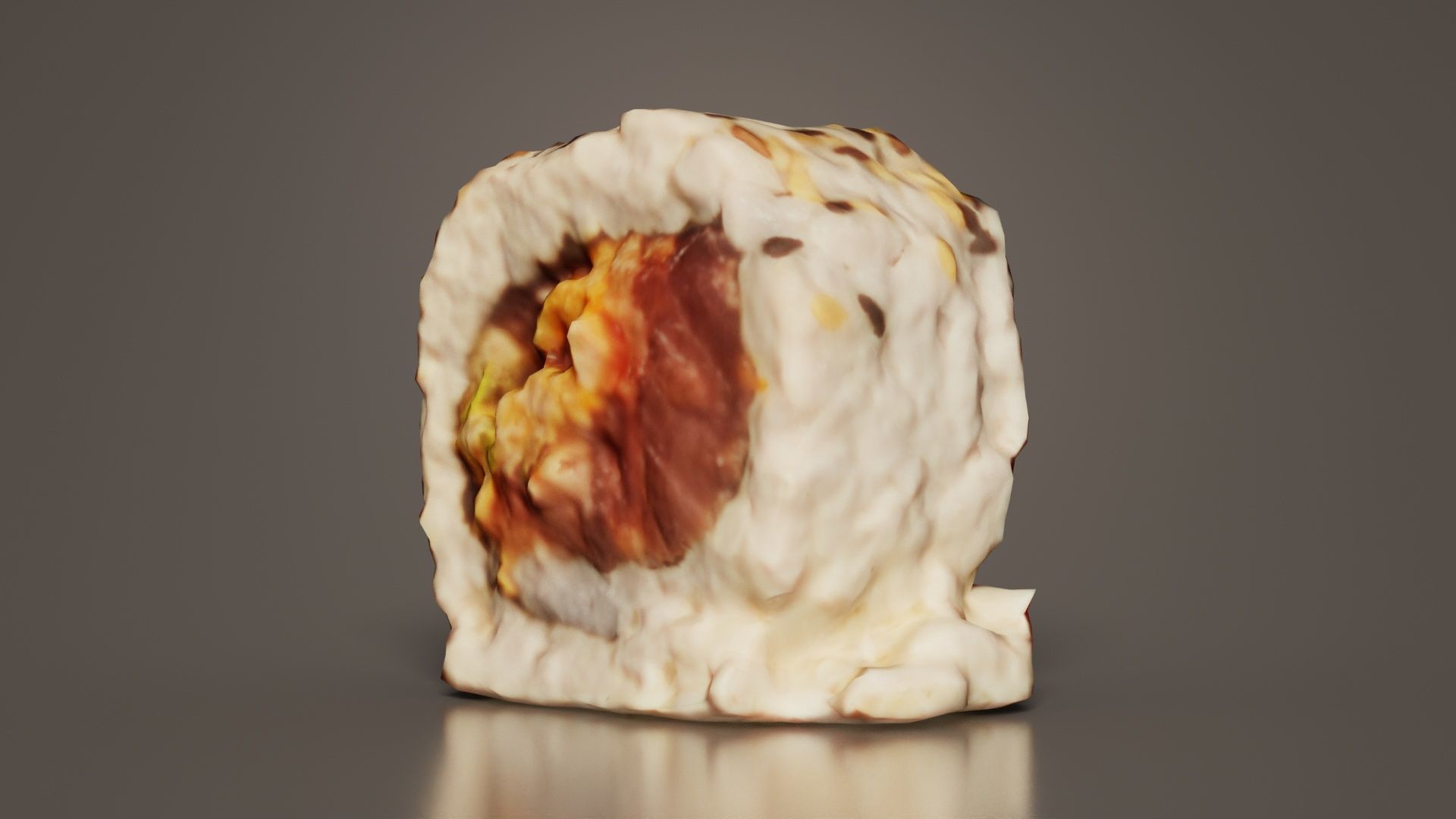 Sushi 05 Low-poly 3D model_4