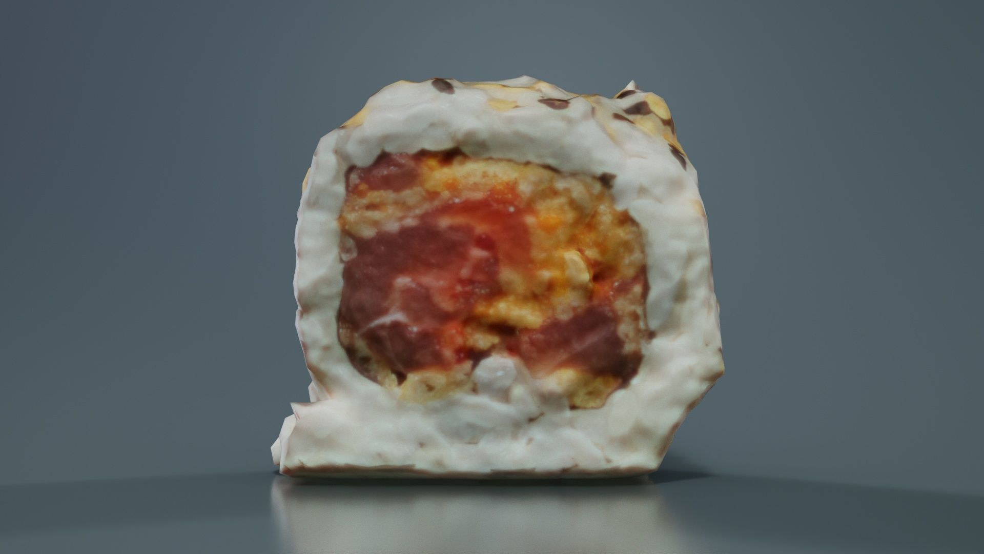 Sushi 05 Low-poly 3D model_1