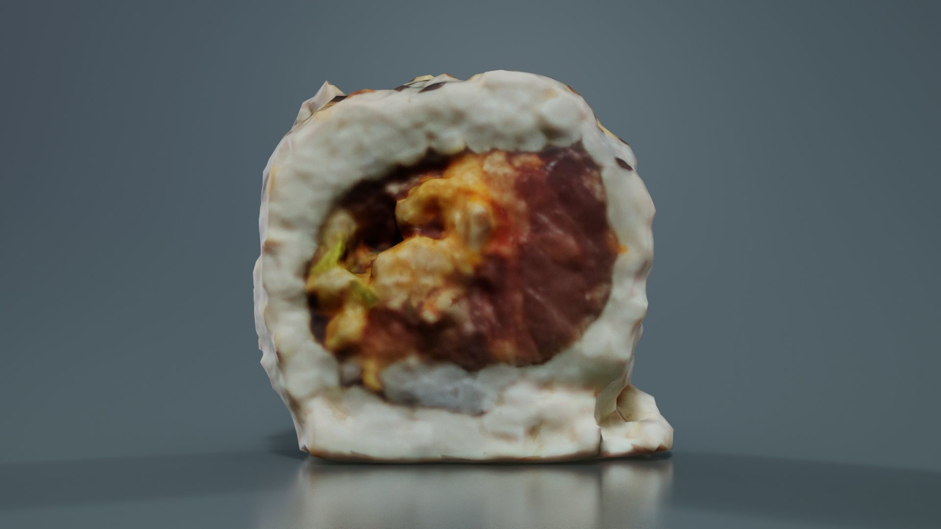 Sushi 05 Low-poly 3D model_8