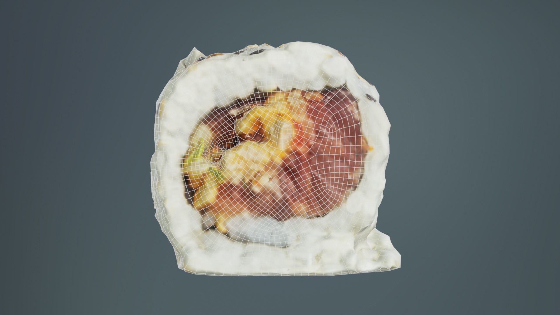 Sushi 05 Low-poly 3D model_10