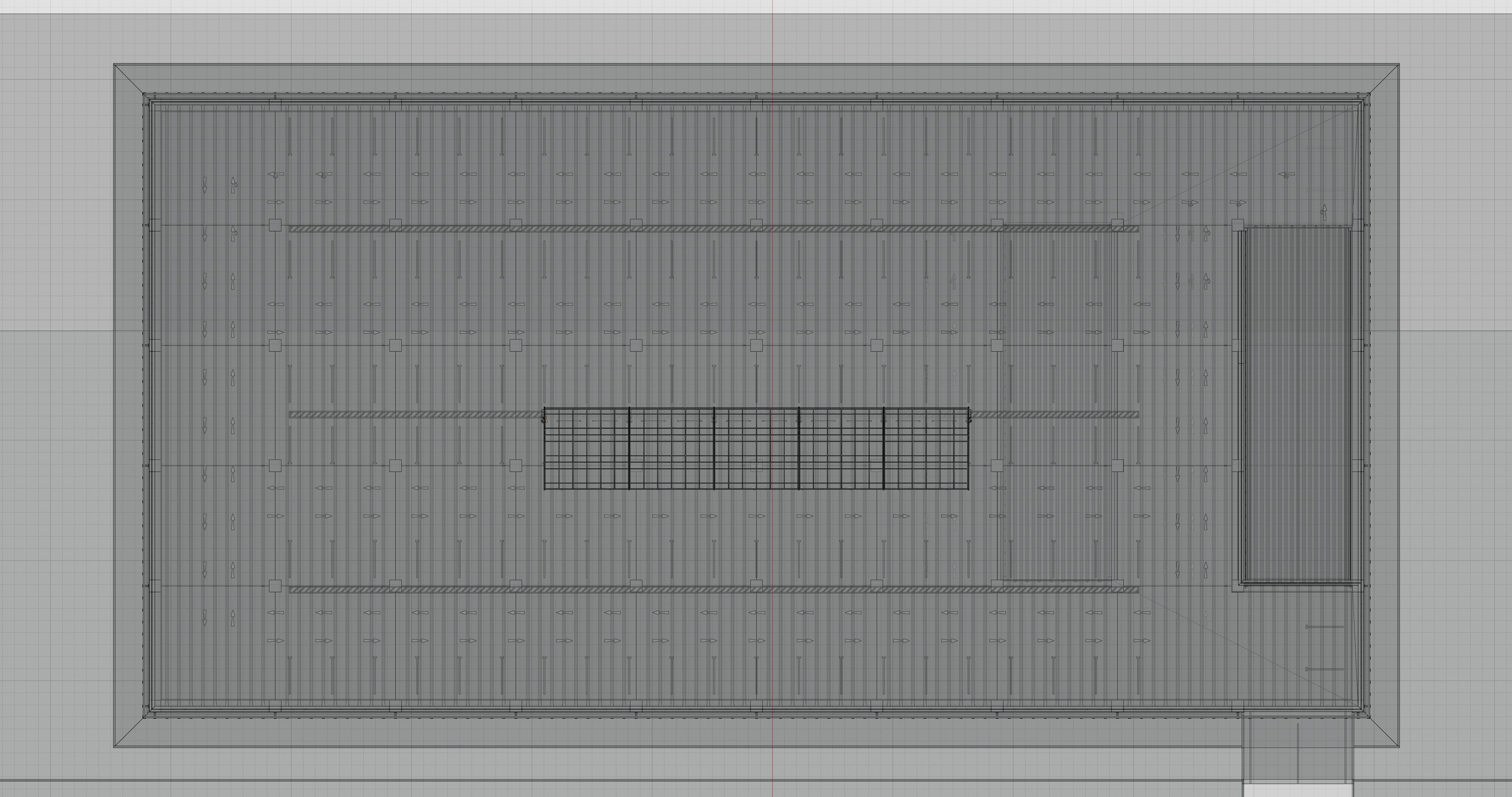 10 Cars L Type Modern Solar Carport 3D model_32