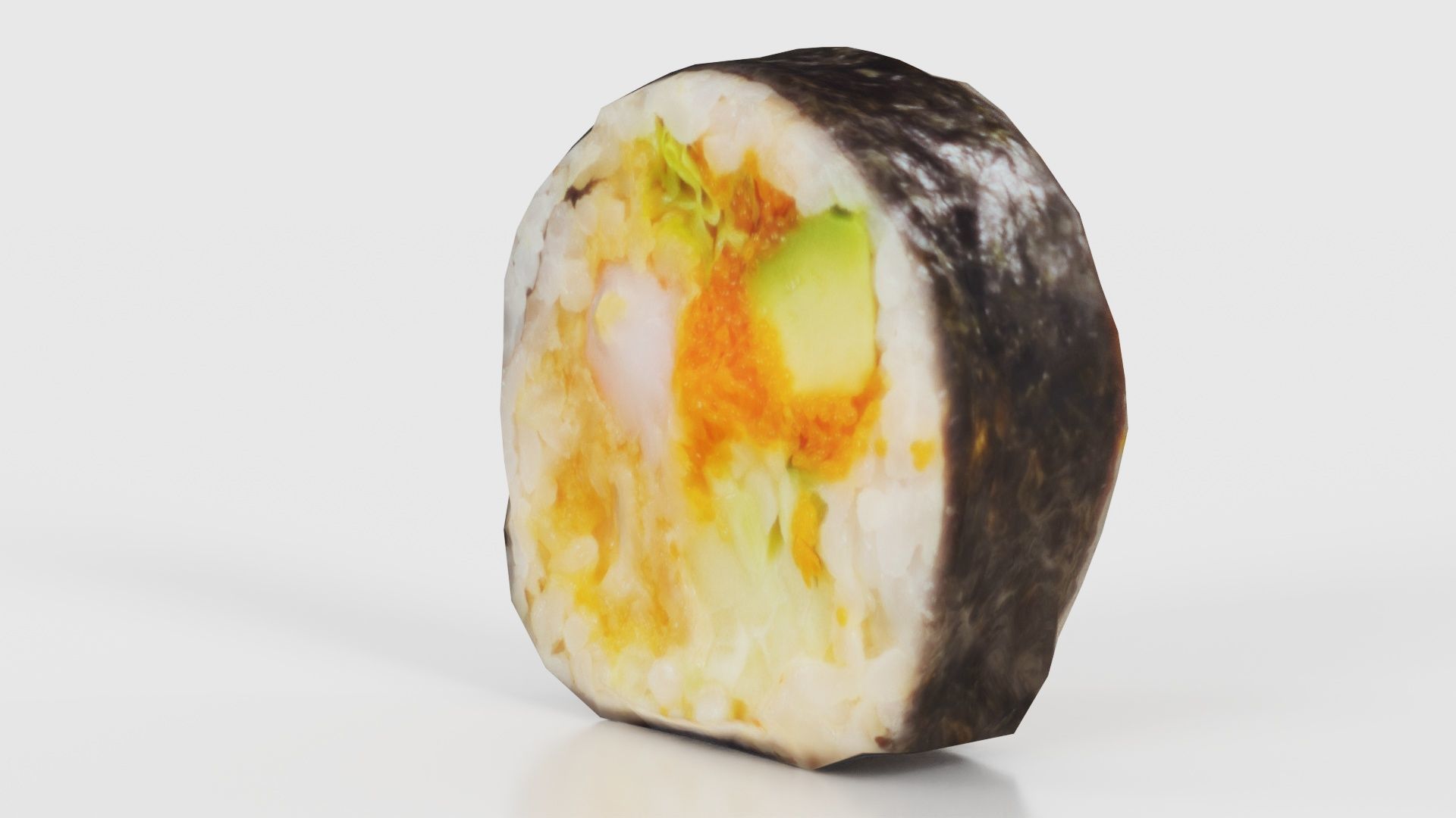 Sushi 06 Low-poly 3D model_18