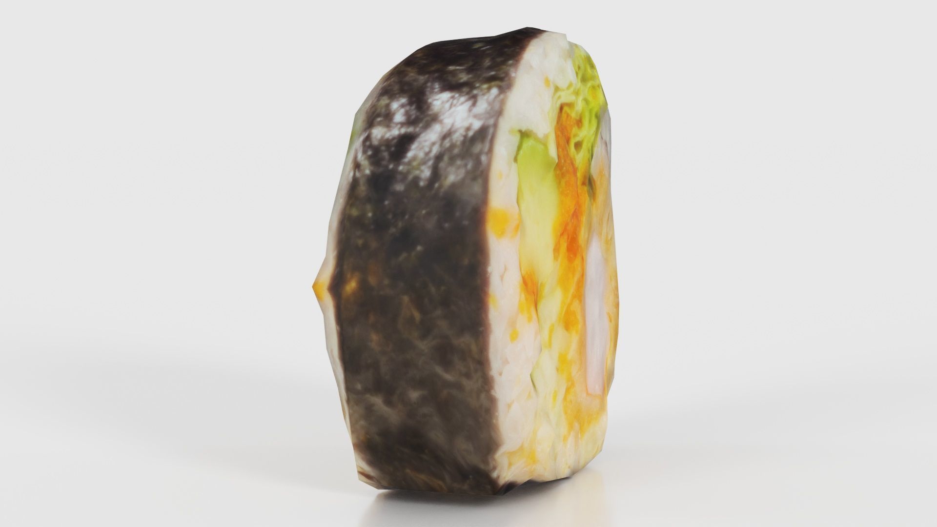 Sushi 06 Low-poly 3D model_16