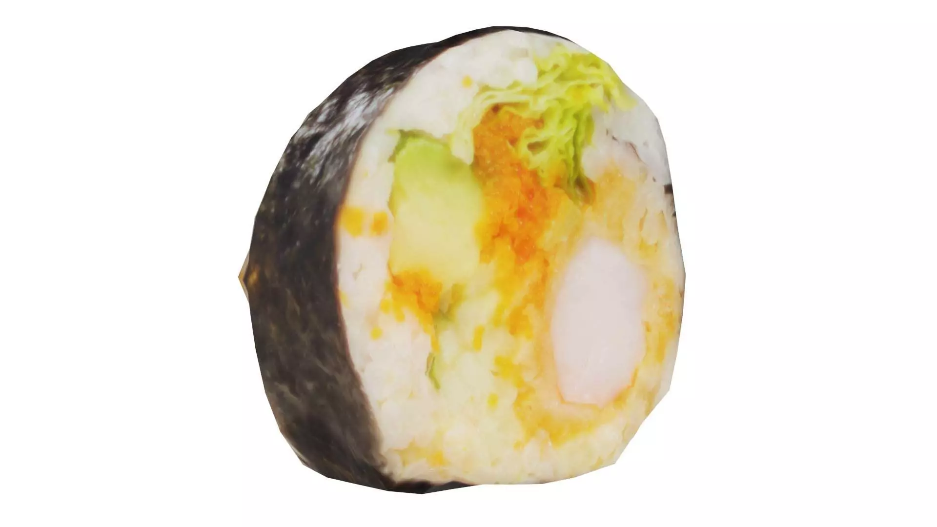 Sushi 06 Low-poly 3D model_0
