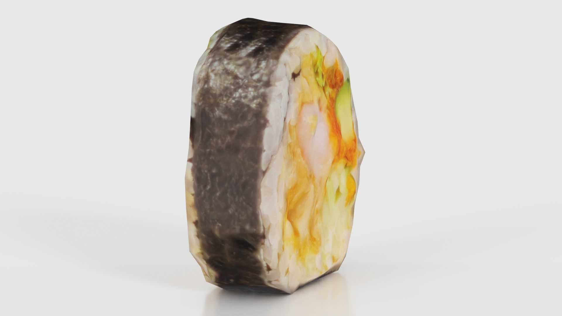 Sushi 06 Low-poly 3D model_22