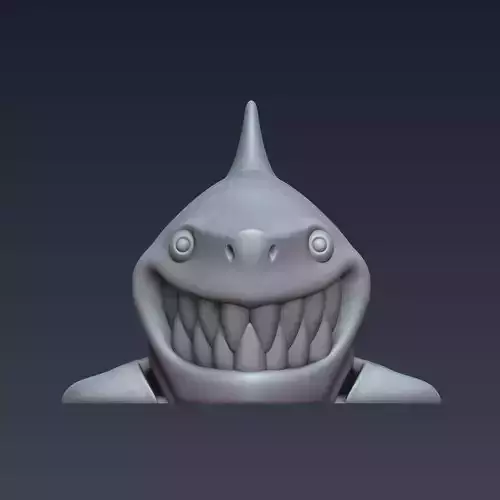 Shark Articulated 3d Print