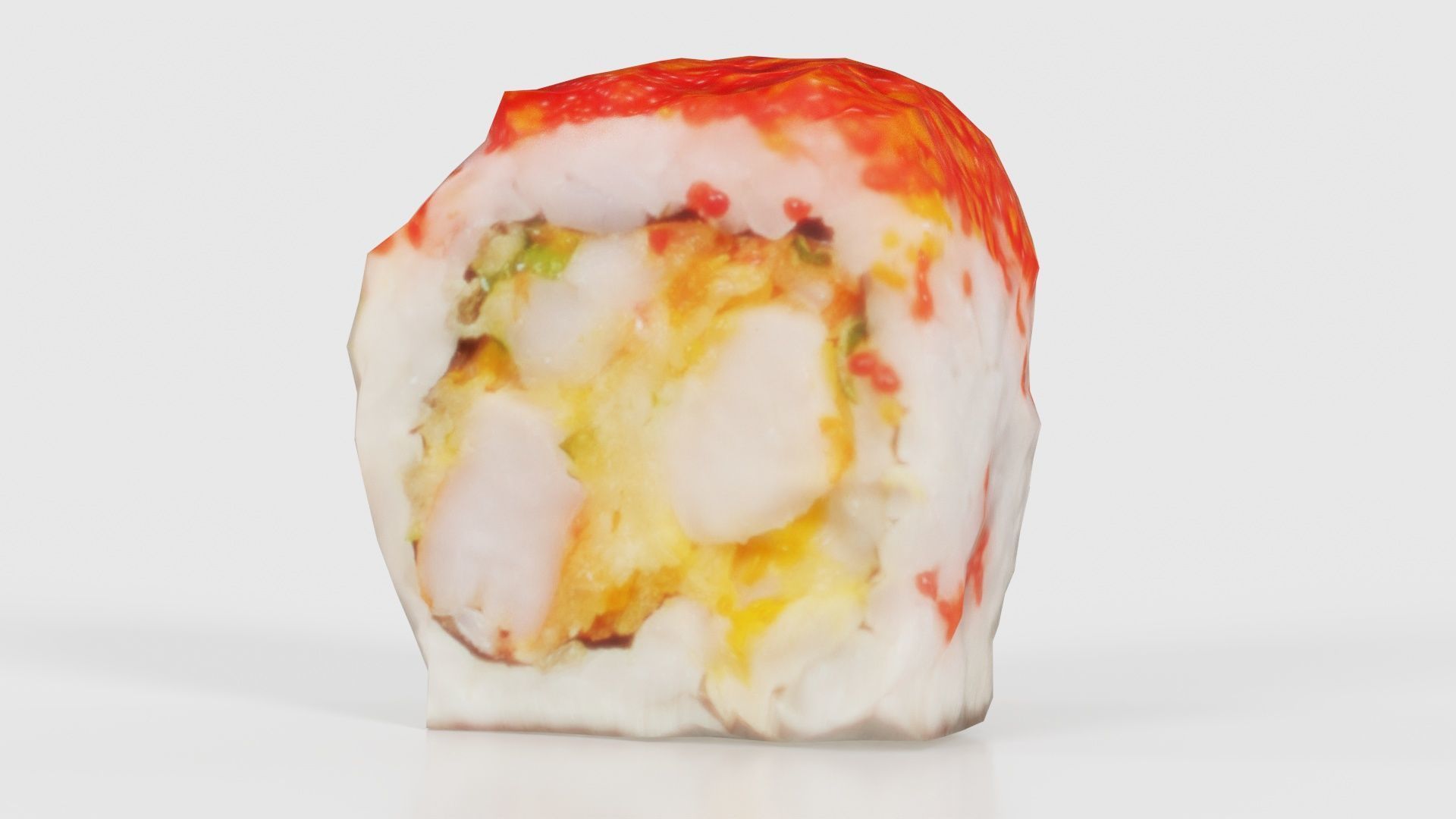 Sushi 07 Low-poly 3D model_25