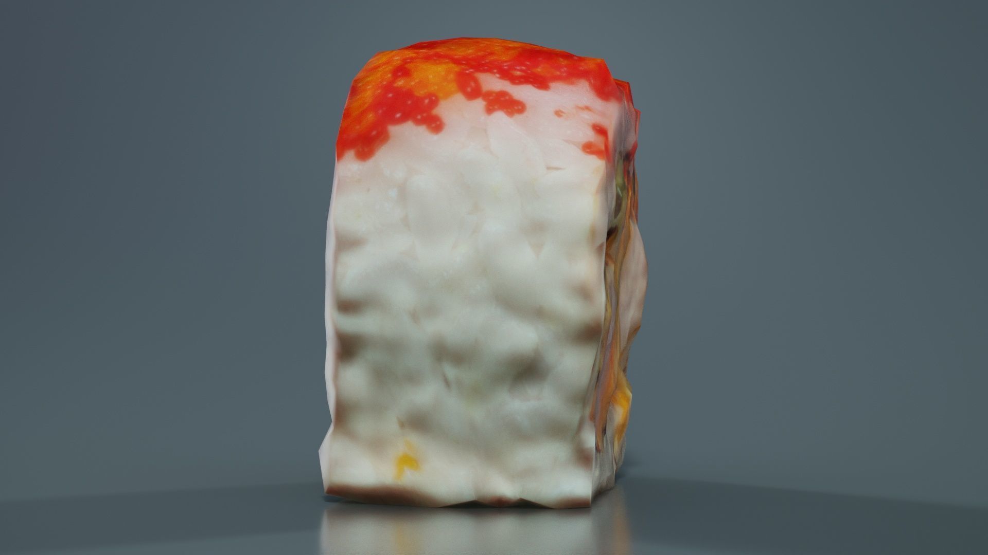 Sushi 07 Low-poly 3D model_8