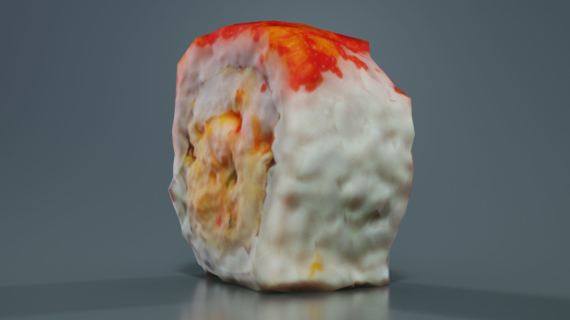 Sushi 07 Low-poly 3D model_1