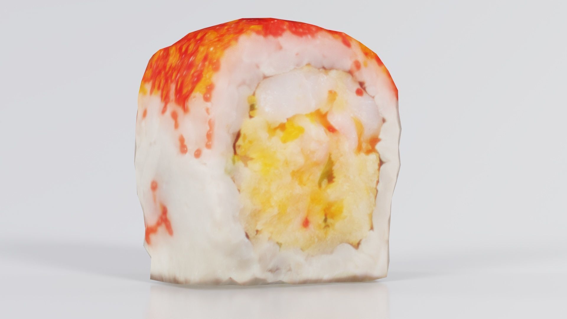 Sushi 07 Low-poly 3D model_7