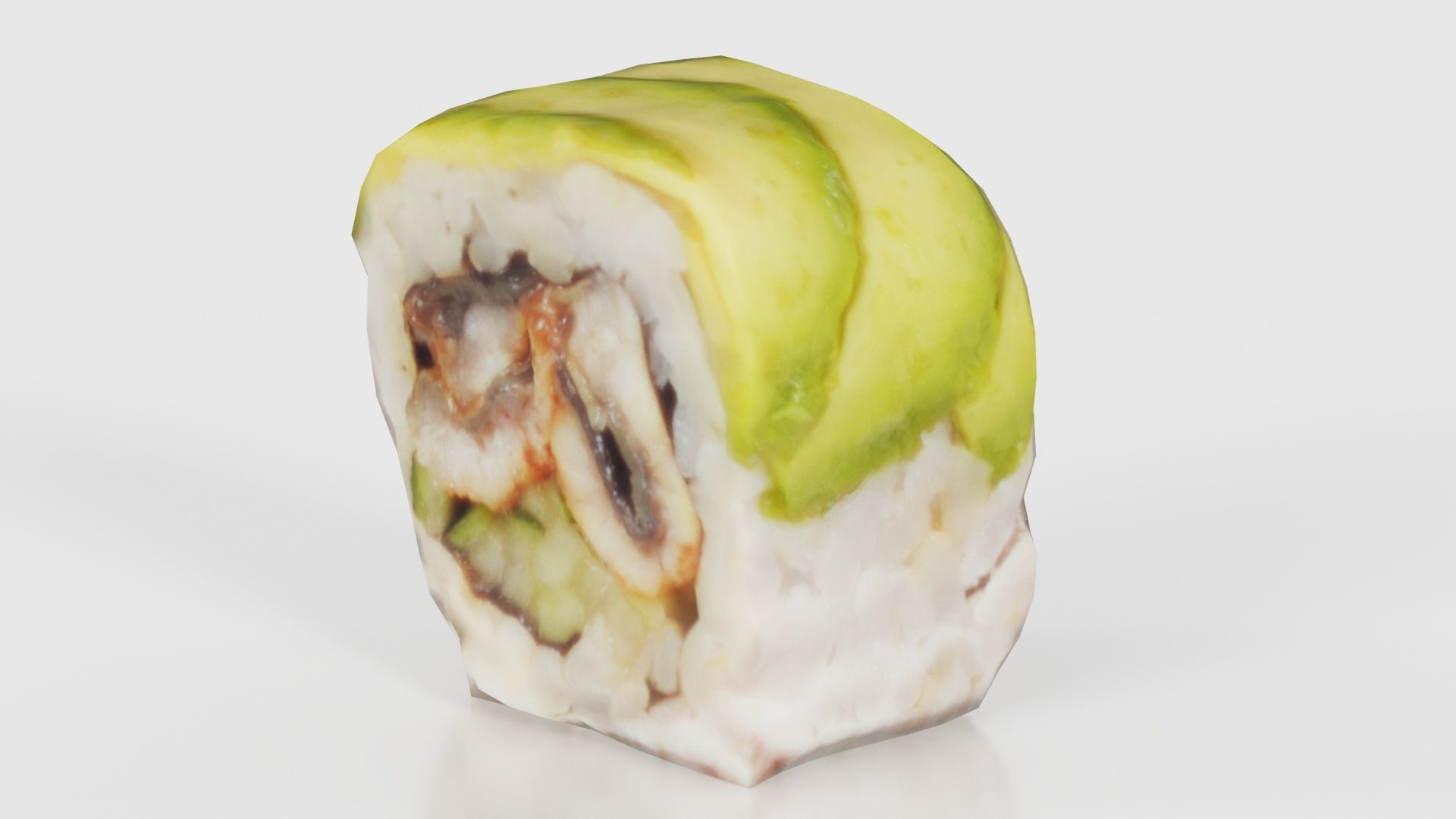 Sushi 08 Low-poly 3D model_18