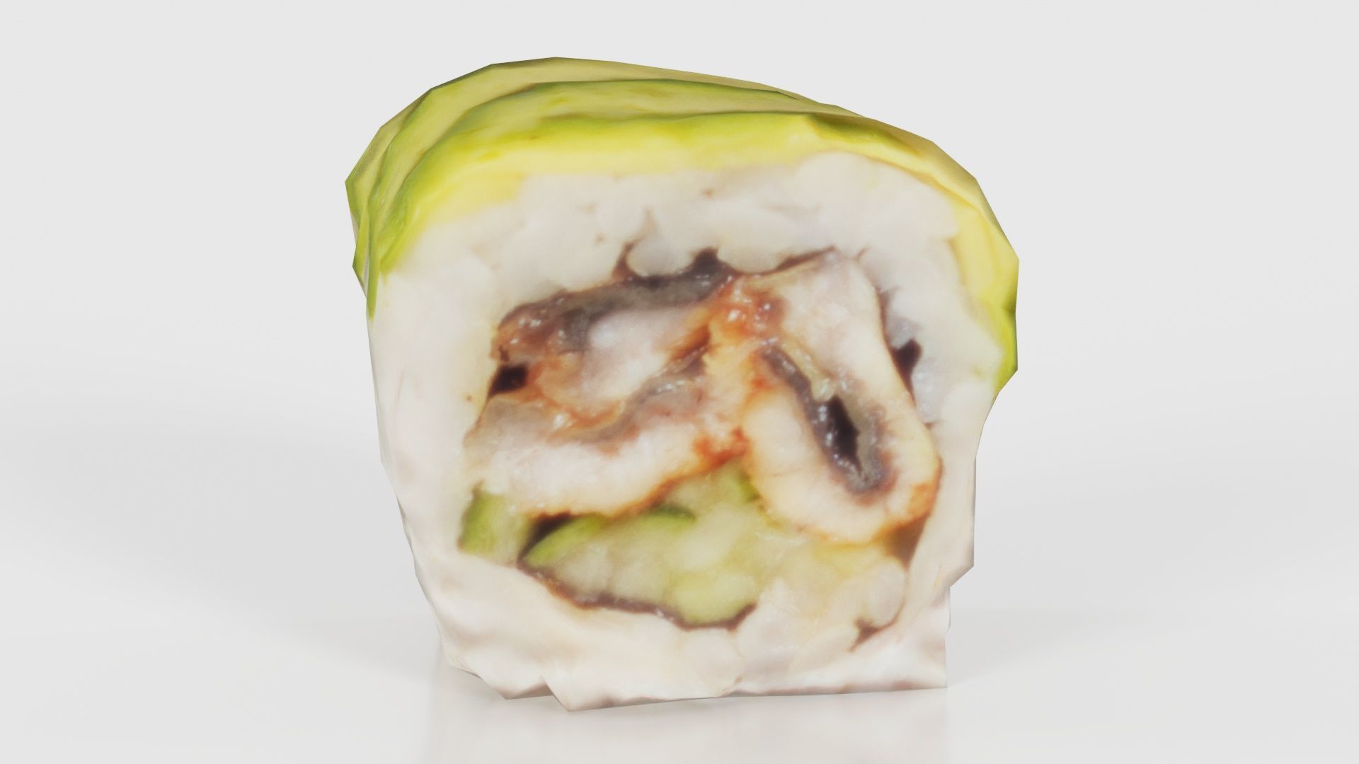 Sushi 08 Low-poly 3D model_20