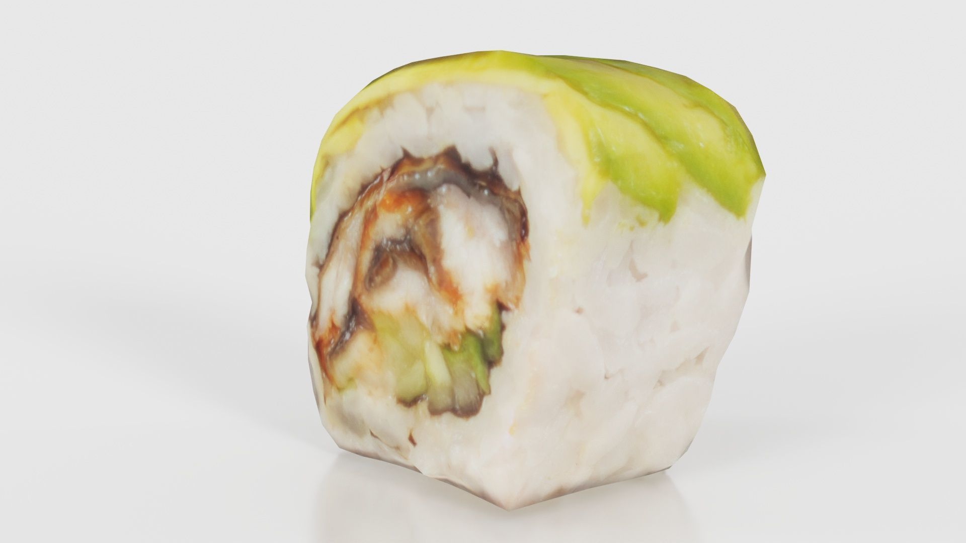 Sushi 08 Low-poly 3D model_24