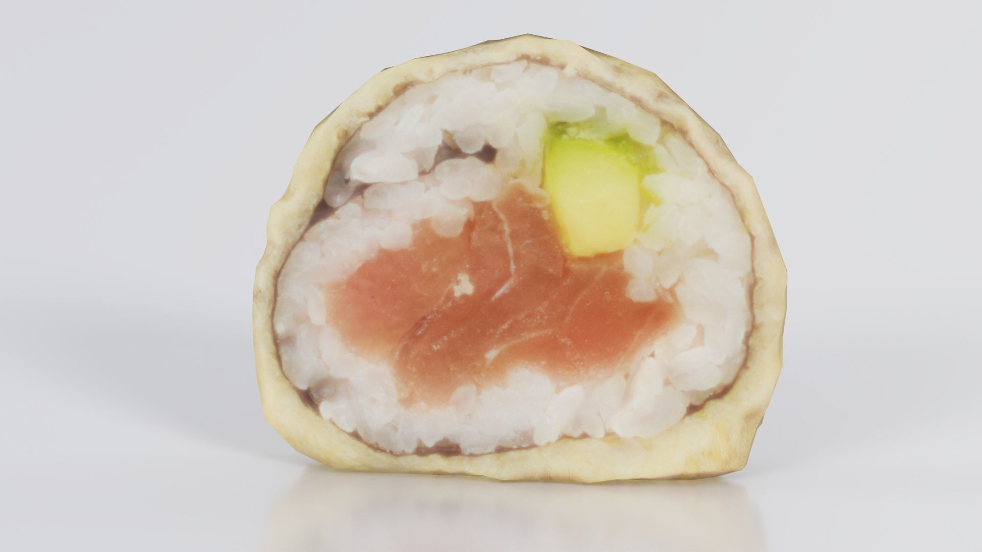 Sushi 11 Low-poly 3D model_1