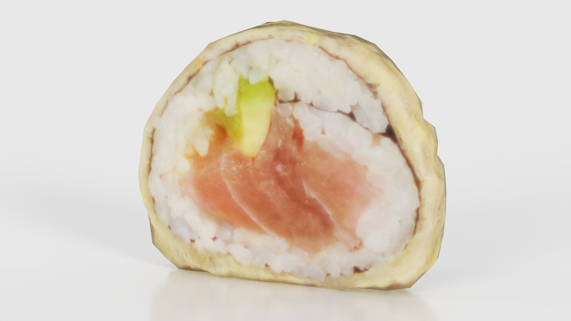 Sushi 11 Low-poly 3D model_19