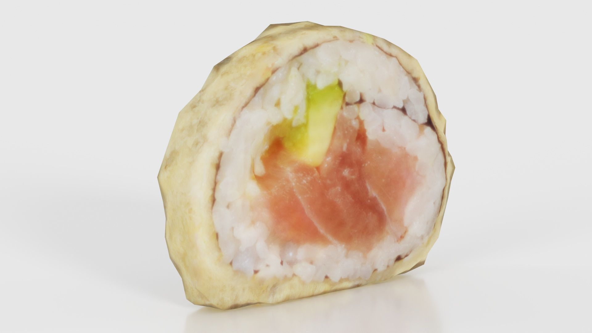 Sushi 11 Low-poly 3D model_21