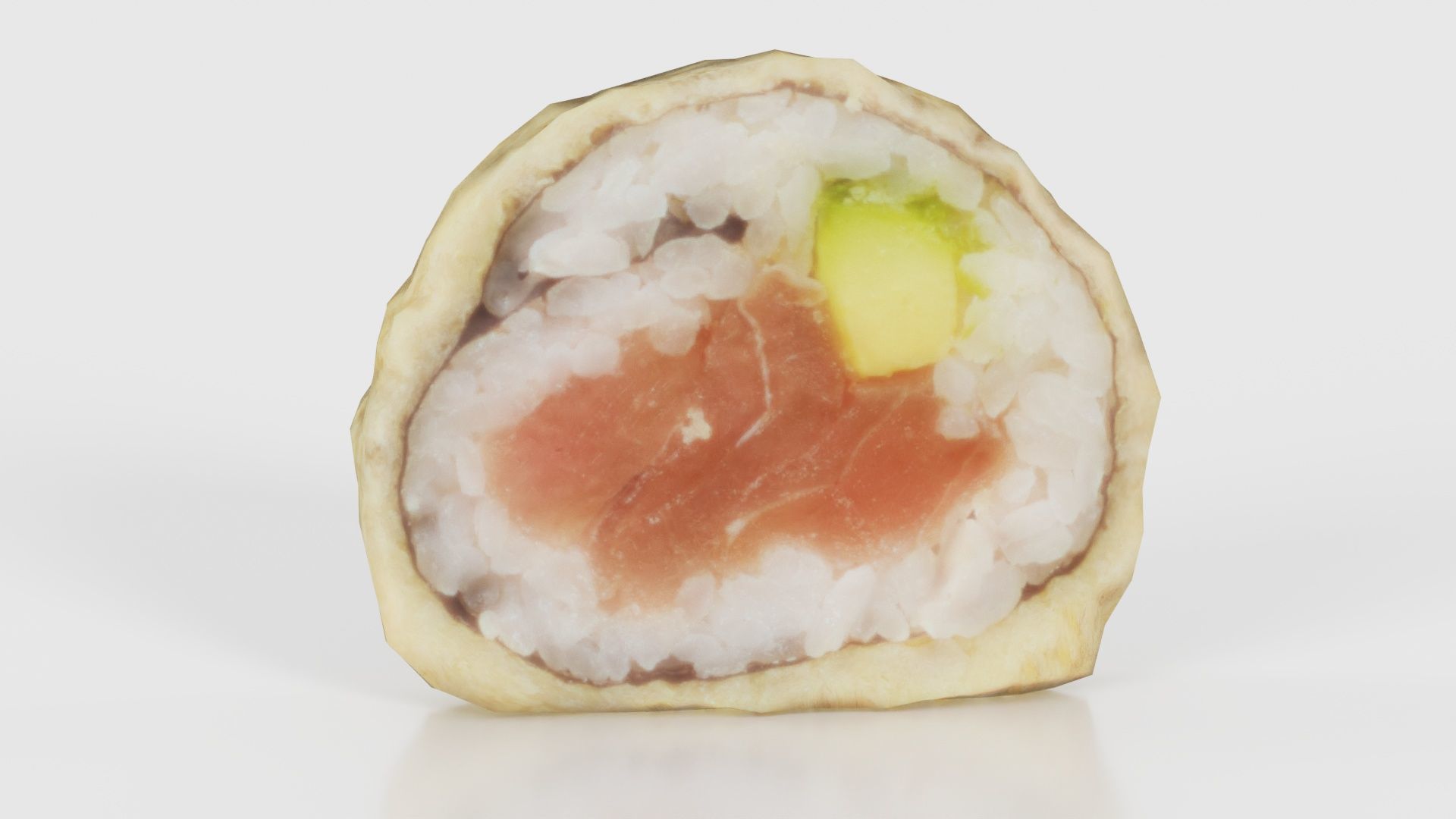 Sushi 11 Low-poly 3D model_26