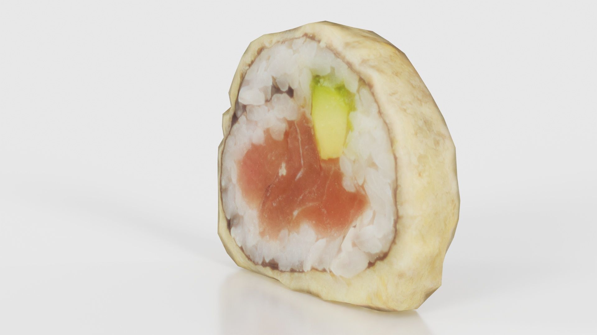 Sushi 11 Low-poly 3D model_24