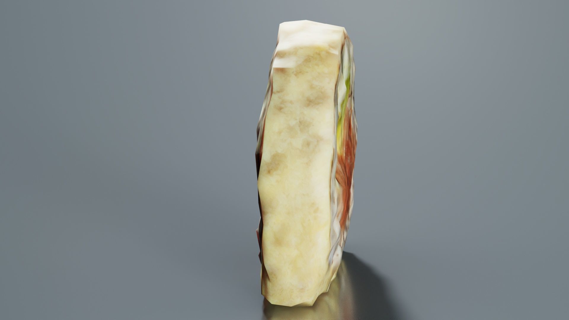 Sushi 11 Low-poly 3D model_4