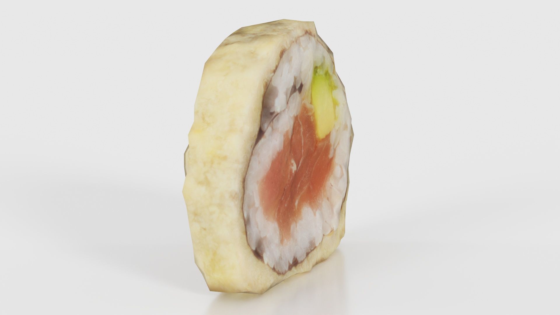 Sushi 11 Low-poly 3D model_16