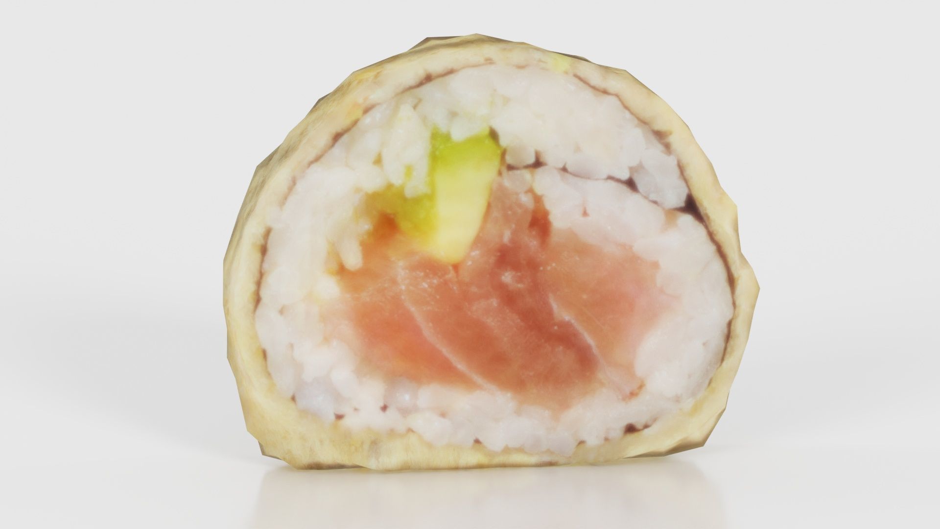 Sushi 11 Low-poly 3D model_20