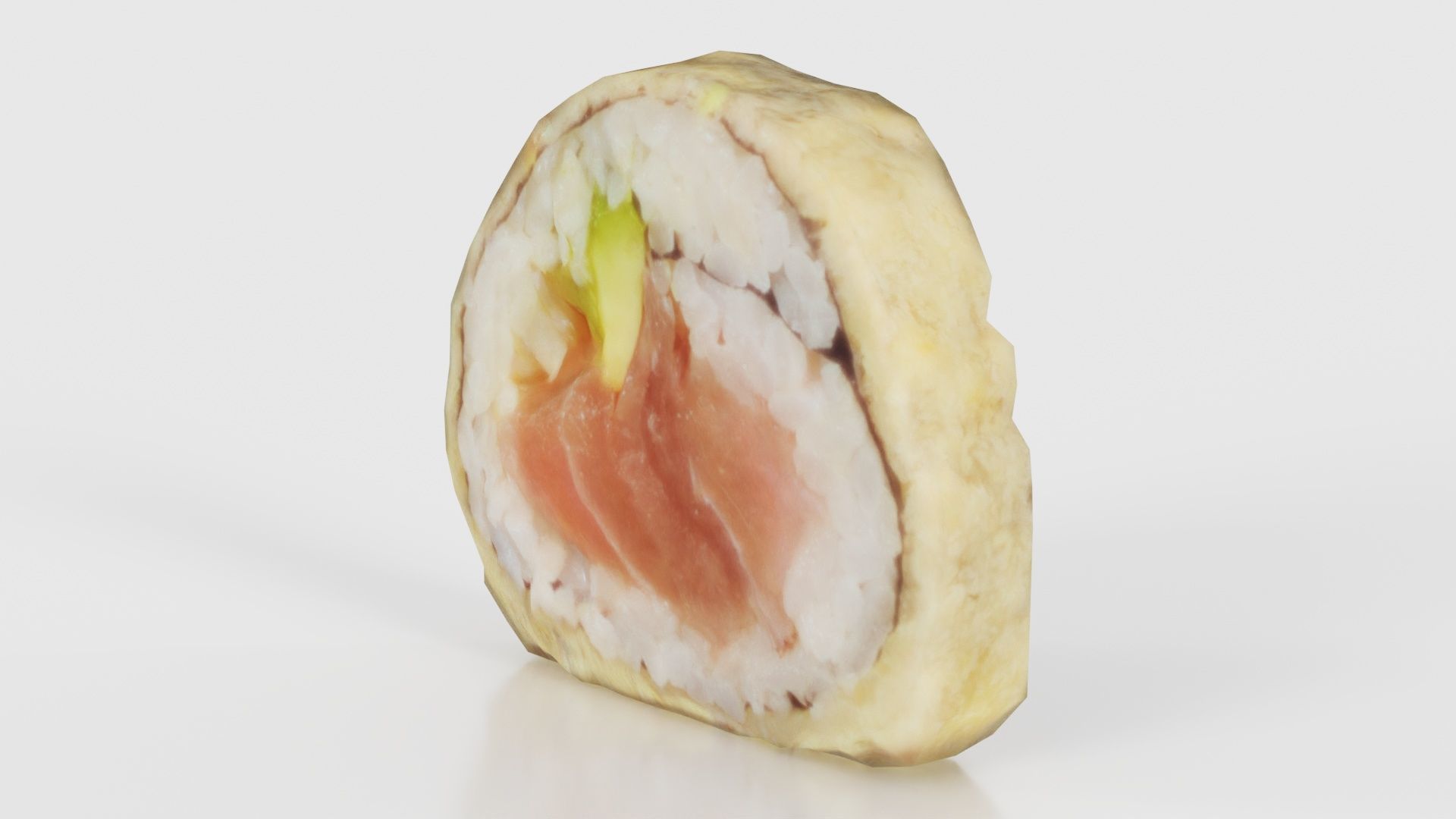Sushi 11 Low-poly 3D model_18