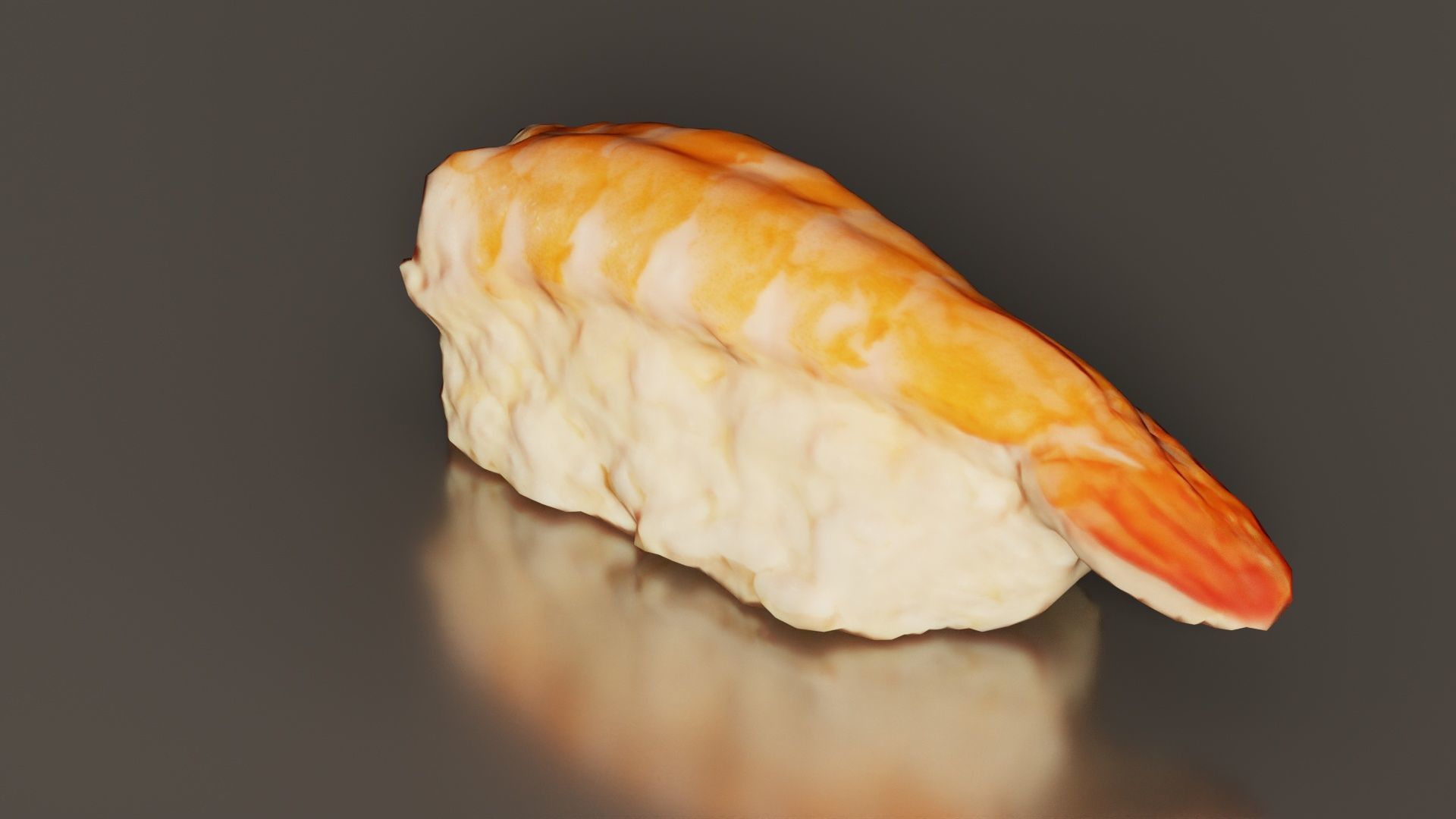 Sushi 12 Low-poly 3D model_8