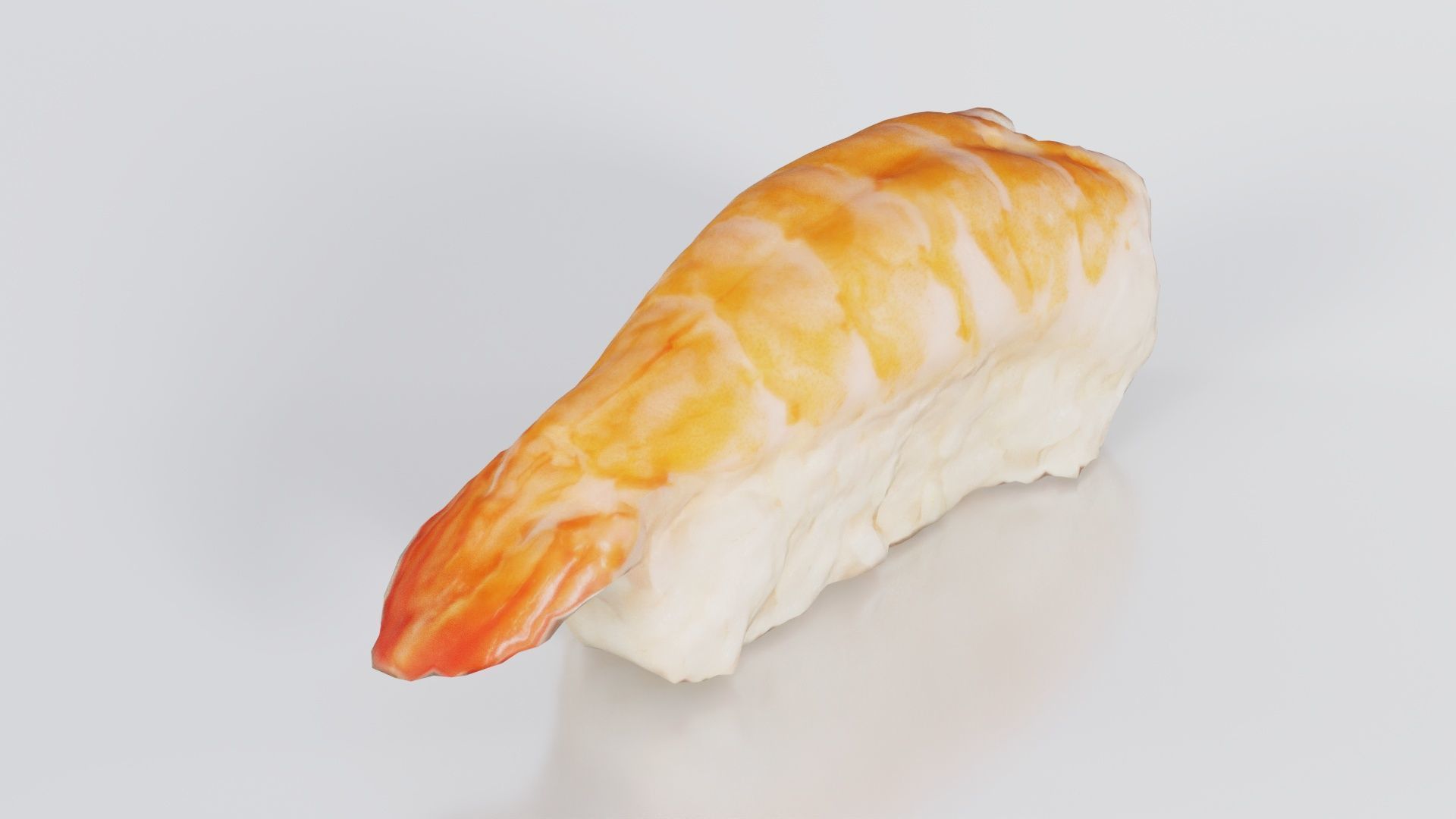 Sushi 12 Low-poly 3D model_7