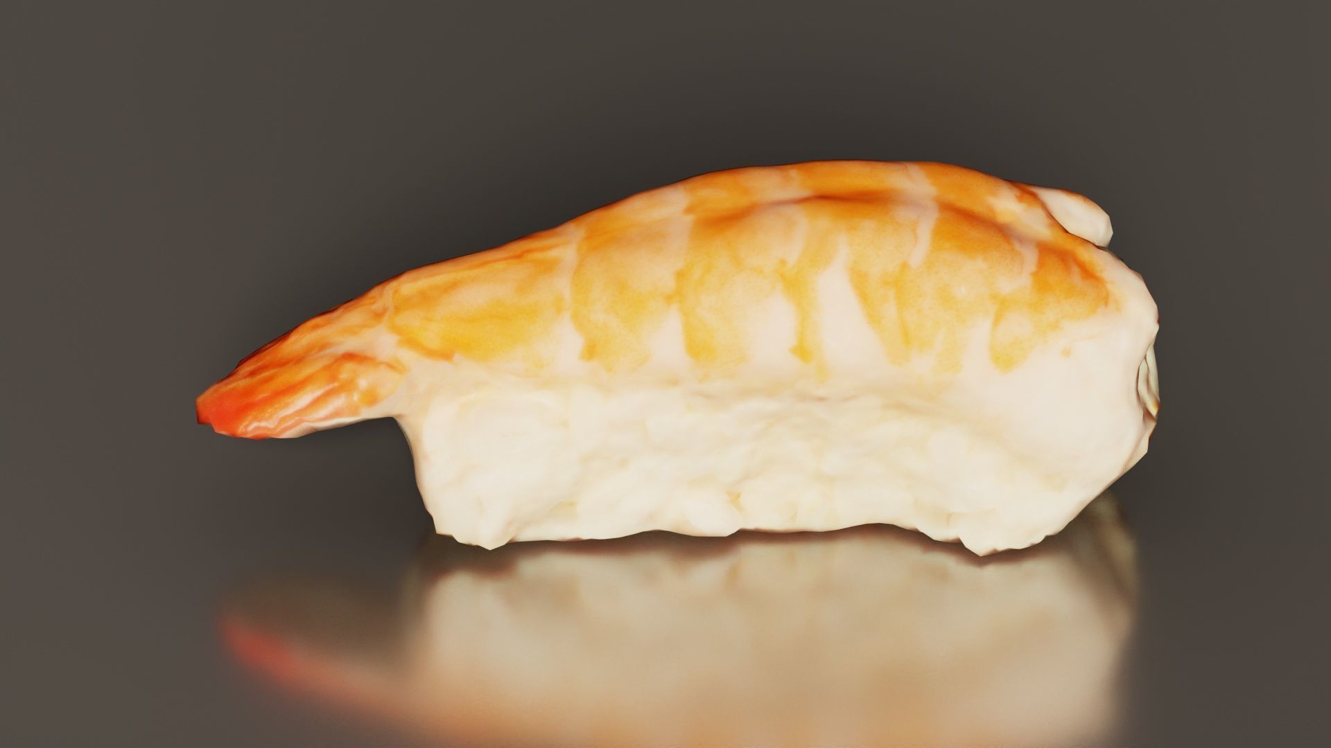 Sushi 12 Low-poly 3D model_2