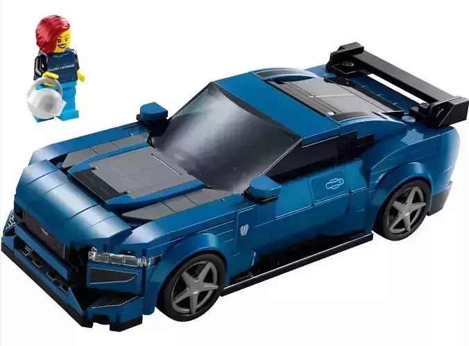 PixelBricks3D - LEGO Ford Mustang Dark Horse  3D print model