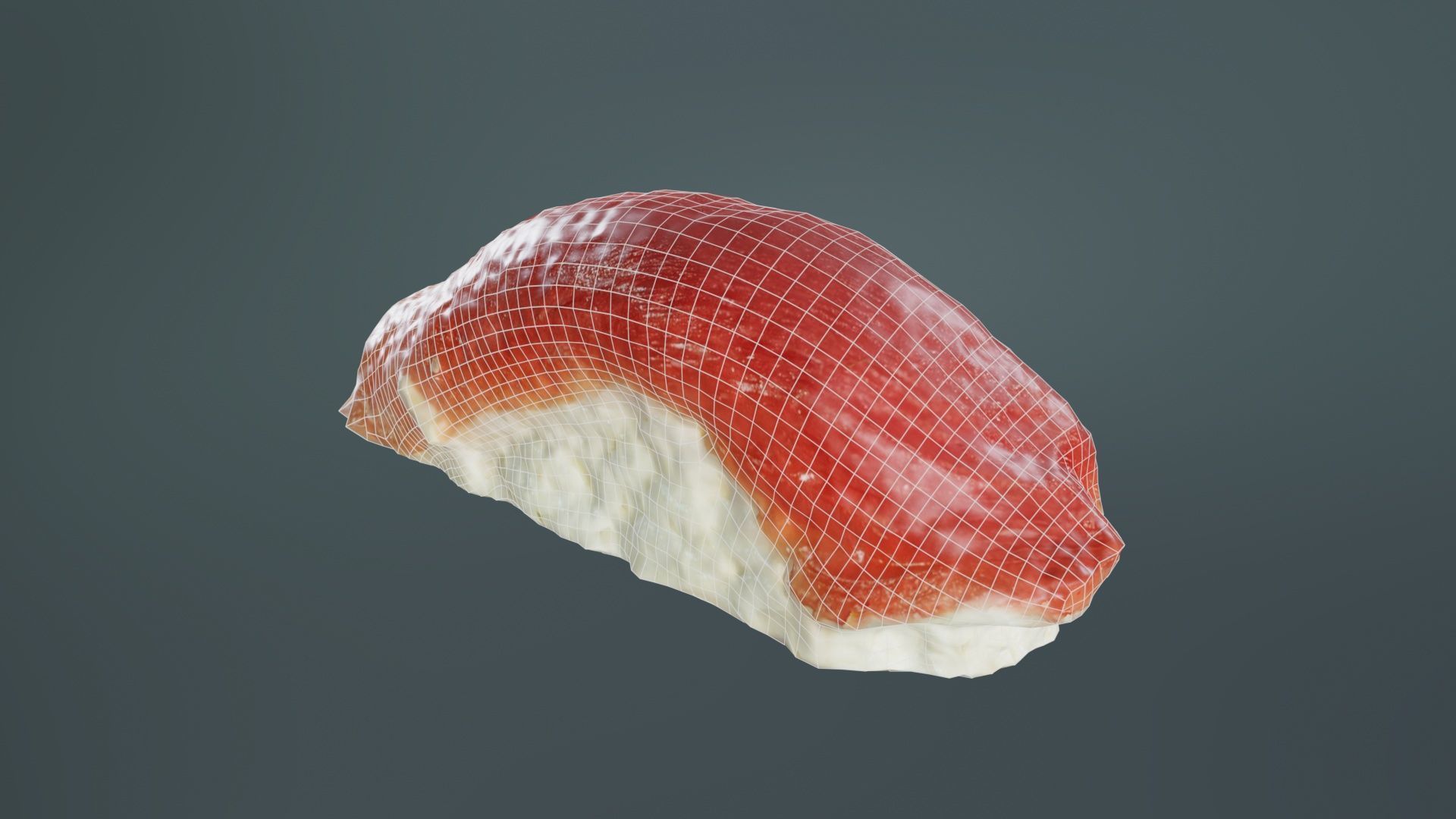 Sushi 13 Low-poly 3D model_9