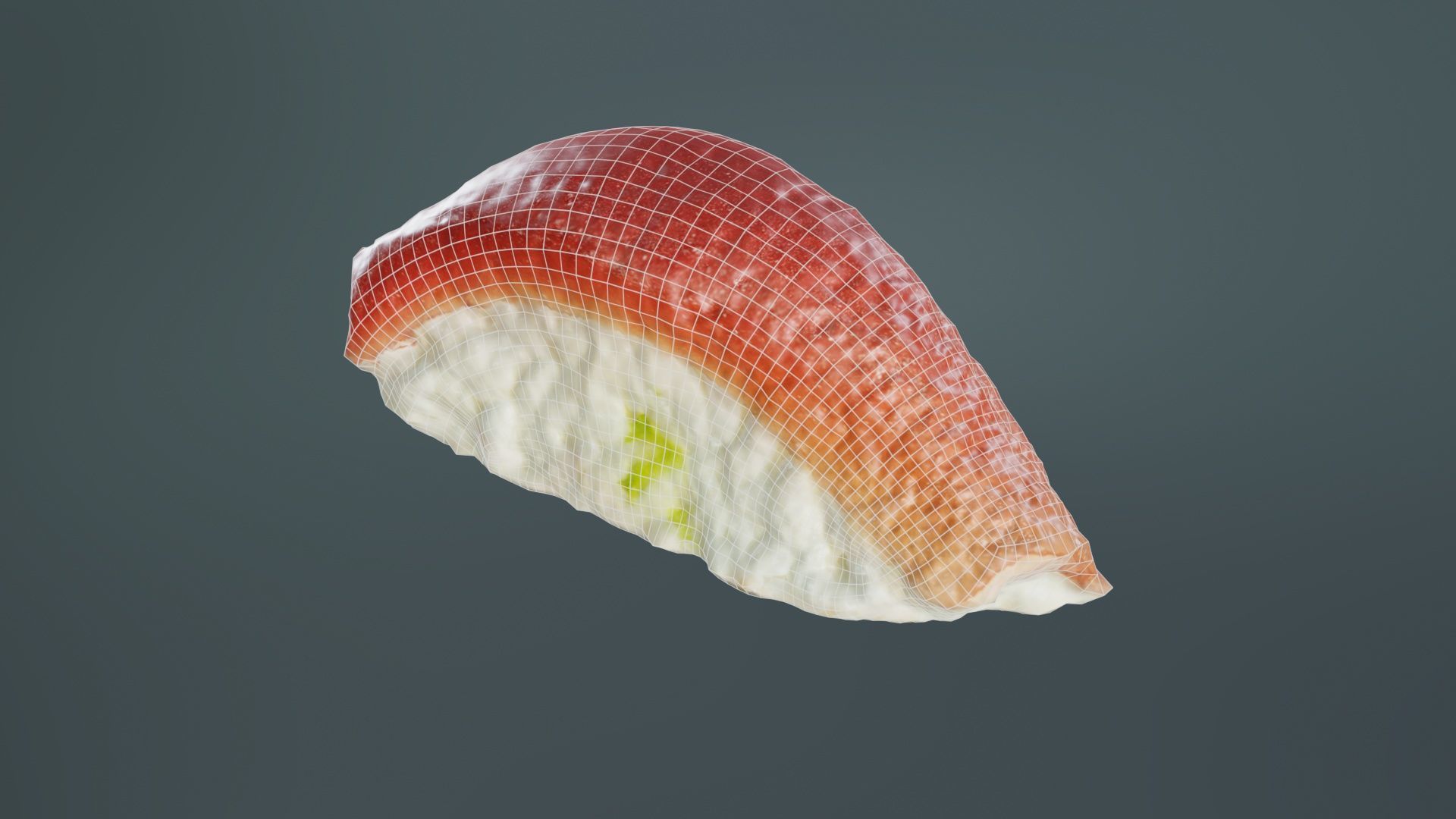Sushi 13 Low-poly 3D model_10