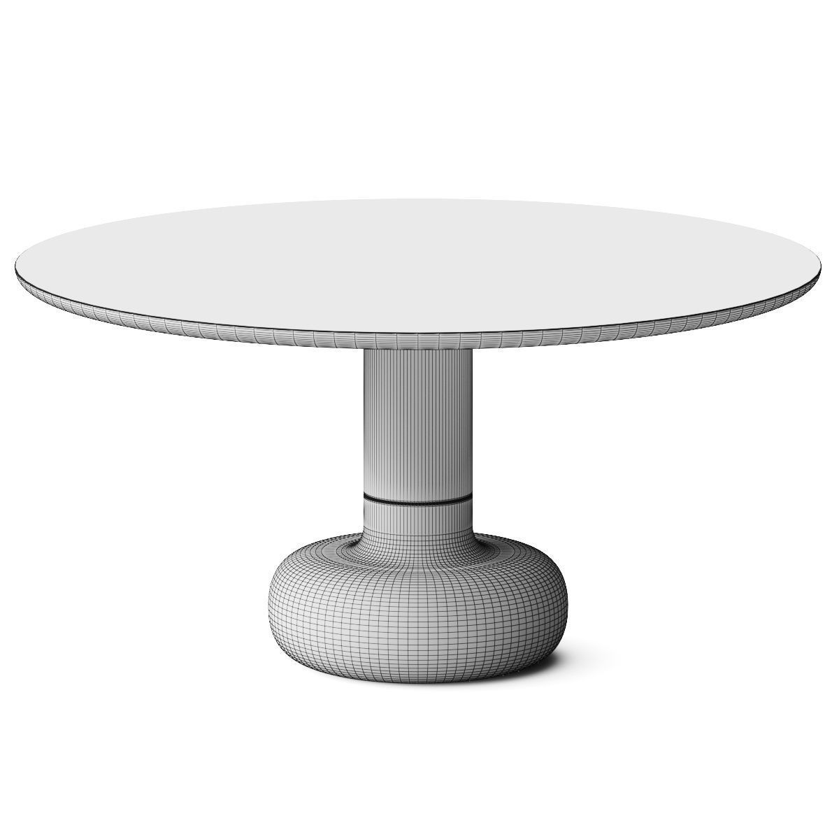 Casa Italia Tirreno by Mauro Lipparini Dining Table 3D model_2