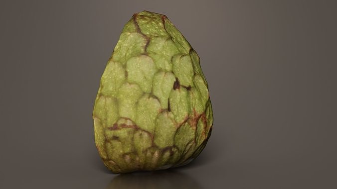 Artisjoke Half 2 Low-poly 3D model 4