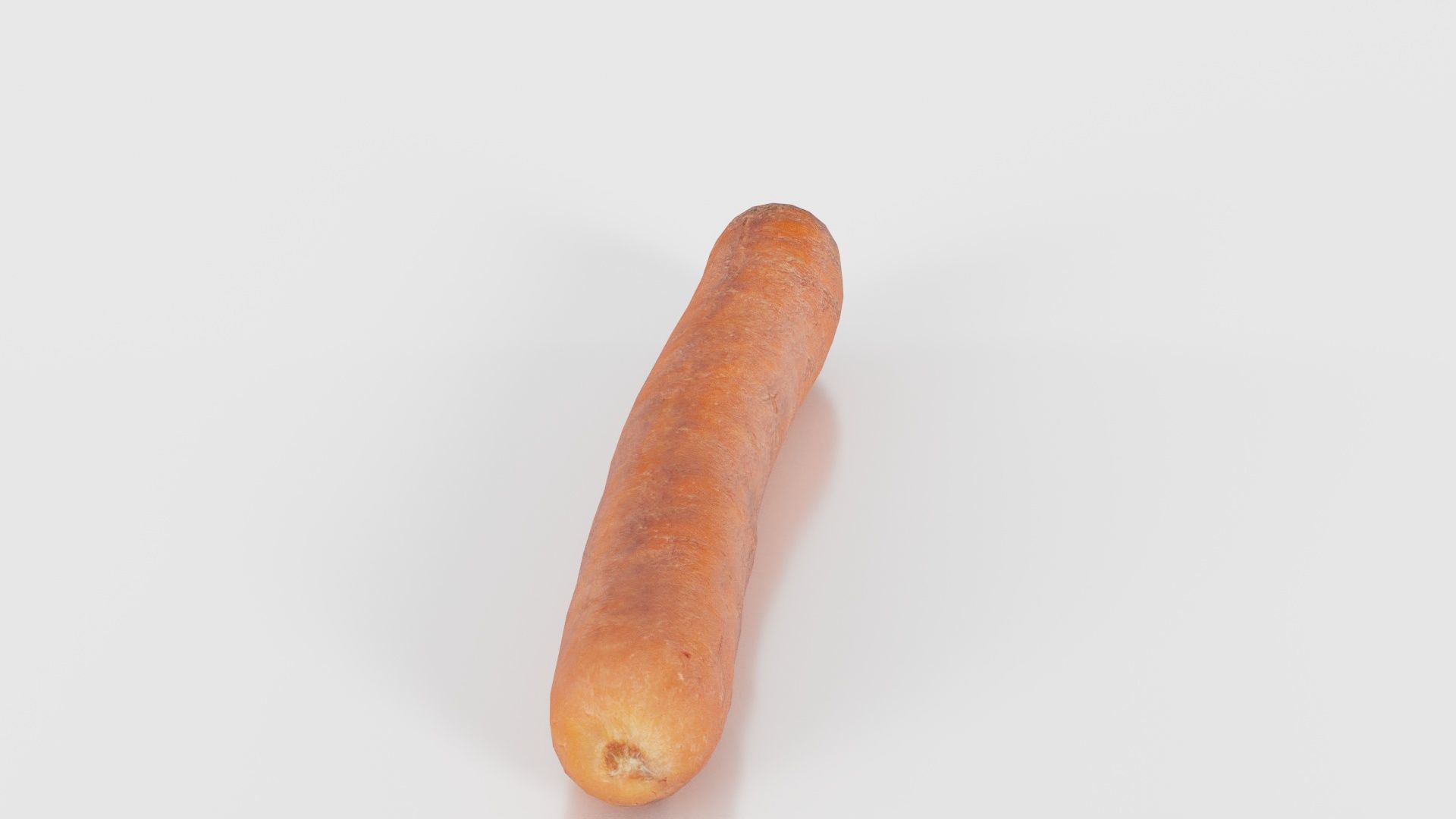 Carrot Low-poly 3D model_22